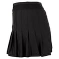 thumbnail image 3 of Lucky In Love Womens Long Retro Pleated Tennis Skirt, 3 of 4