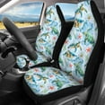 thumbnail image 2 of KUIFORTI Aztec Seat Covers for Cars, Automotive Seat Covers with Back Seat Cover for Car SUV Trucks Carseat Protector Car Seat Cover Set of 4 Pieces, Turtle Starfish Blue, 2 of 6