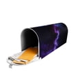 thumbnail image 5 of Bingfone Purple And Blue Nebula Magnetic Mailbox Cover Standard Size for Garden Yard Outdoor Decorations-25.5x21 in, 5 of 7
