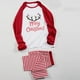 thumbnail image 2 of Pijamas de Navidad Para La Familia Conjunto de Conjuntos A Juego Pjs Set Top Y Pantalones Largos Conjuntos de Ropa de Dormir Odeerbi ODB189247, 2 of 4