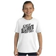 thumbnail image 3 of Cast Spells Not Dice Dragon Gamer Crewneck T Shirts Boy Girl Teen Brisco Brands S, 3 of 6