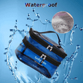 thumbnail image 3 of Bolso cosmético de doble capa, almacenamiento portátil, multifuncional, bolso cosmético del lavado, hecho de PU, 3 of 5