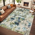 thumbnail image 2 of Abstract Area Rug x Large Washable Living Room Bedroom Rug Modern Non-Shedding Low Pile Area Rug Throw Rug for Dining Room Home ( ;x;), 2 of 6
