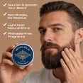 thumbnail image 2 of THEMANCODE Sandalwood Beard Balm for Men, Softens & Hydrates Coarse Beard Hair, Light Control to Tame Flyaways, Daily Beard Care, Beard Balm Gift for Him & Men, 2 oz, 2 of 8