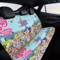 thumbnail image 4 of My Little Pony: La Magia de la Amistad-theme Car Rear Seat Covers Back Elastic Flexible Car Seat Covers Decorative Fits Most Cars 120x59x76cm, 4 of 6
