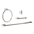 thumbnail image 1 of Juego Accesorios Baño Lumen Zinc Cromado 4 Piezas 61 Cm, 1 of 3