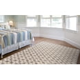 thumbnail image 2 of Feizy Parker Modern Diamond, Ivory/Gray, 5' x 8' Area Rug Sheen Handmade Mid-Century Modern Design Carpet for Living Dining Bed Room, 2 of 5