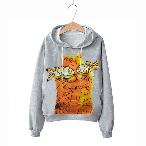 Ichuanyi liquidación de la moda mujer casualidad de manga larga sudadera con capucha lástima blusa ICHUANYI WER2023082206554