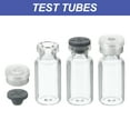 thumbnail image 4 of Uxcell 3ml Sample Vials, 8 Pack Lab Empty Vials with Butyl Rubber Stopper and Crimp Top Caps, Transparent, 4 of 5