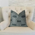 thumbnail image 2 of Plutus Conduit Espresso Handmade Throw Pillow, (Double sided 12" x 20"), 2 of 2