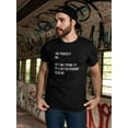thumbnail image 2 of Not Trying To Be Better Men T-Shirt, Male Large, 2 of 4