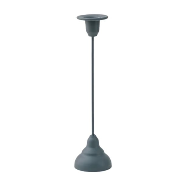 Candelabro decorativo para chimenea, boda, sala de estar Gris