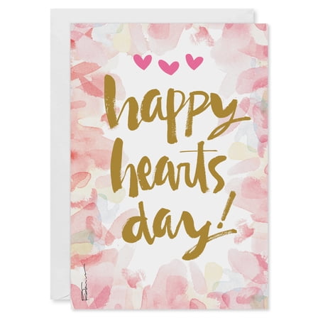 American Greetings Valentine's Day Card Pack for Anyone, Happy Hearts Day (10-Count)