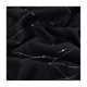 thumbnail image 3 of Juego de 2 Cortinas Opacas Sailing Aislamiento térmico Negro 132x274cm, 3 of 5