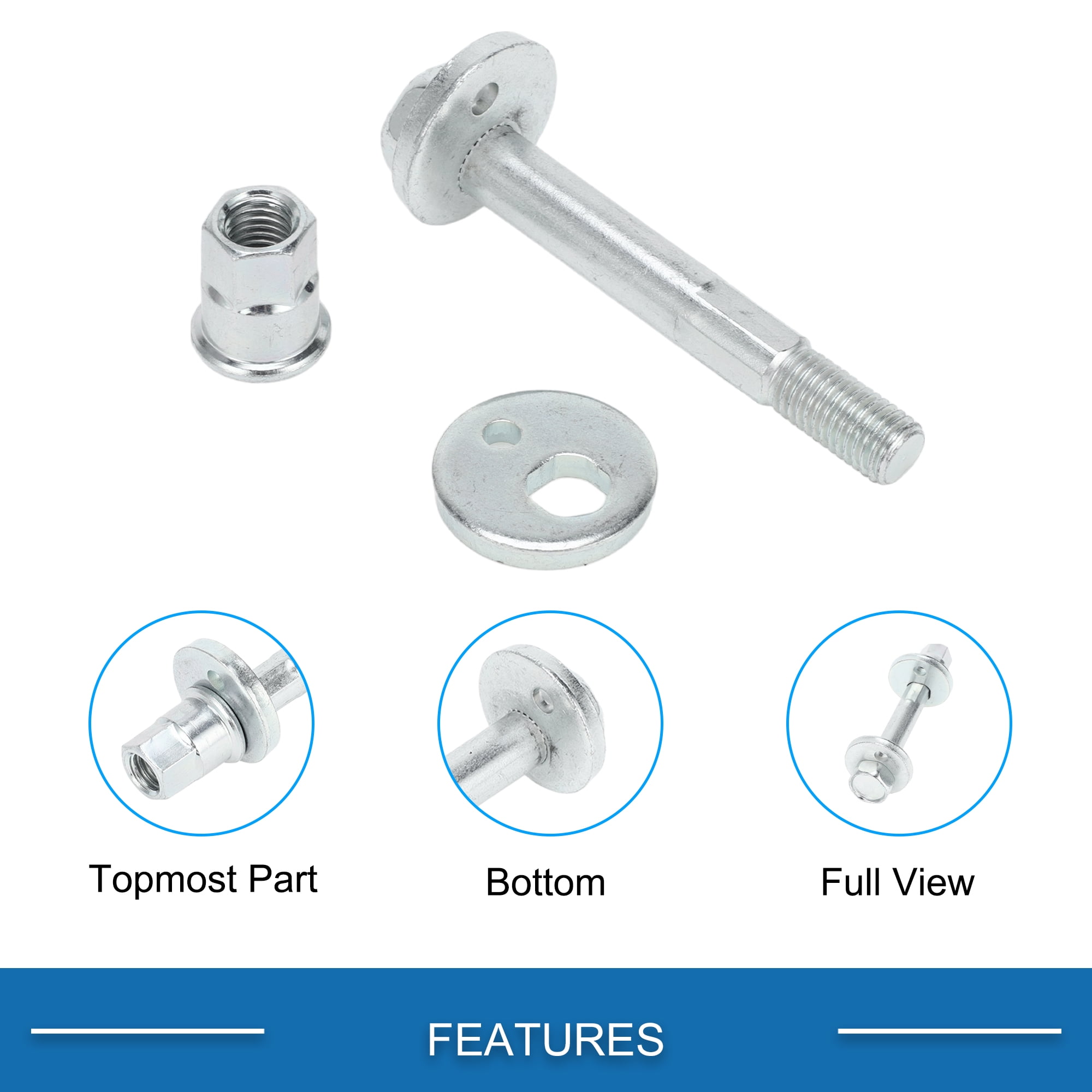 Unique Bargains Camber Alignment Bolt With Nut For JEEP Grand Cherokee 11-19
