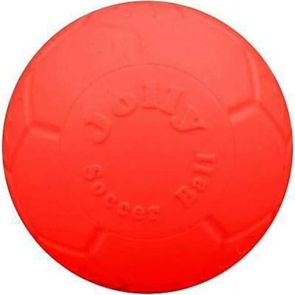 Jolly Pets -Horsemens Pride  Jolly Soccer Ball Orange, 8 in.