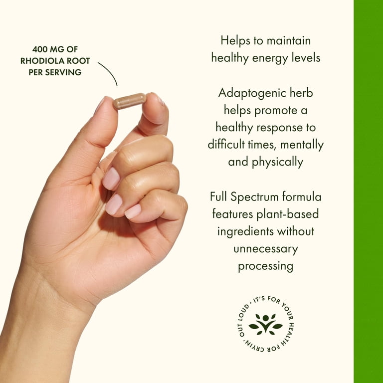 Swanson Rhodiola Rosea Root 400mg, Stress Support photo 4