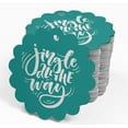 thumbnail image 4 of Inkdotpot Jingle All The Way Christmas Bottle Tag Real Silver Foil Favor Hang Tags Pack Of 100, 4 of 7