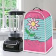 thumbnail image 5 of HELLHERO Protective Case with Stylish Machine Washable Food Processor Cover for Home Kitchen Indoor Floral Love Text, 5 of 6