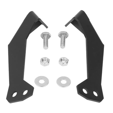 

Light Bar Holders Solid 2PCS Waterproof LED Light Mounting Bracket Powder Coated For UTV
