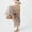 Khaki, variant on Women's Tennis Skirts Summer Elegant Flowing Silk Blend Dance Skirt Pants for Breathable Comfort Dynamic Movement in Performance Bottoms Brown XL