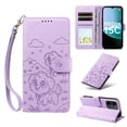 thumbnail image 1 of Funda Cartera GANGXUN con Diseño de Perrito en Relieve para Xiaomi POCO C85 , Protección 360° con Ranuras y Correa Desmontable, 1 of 6