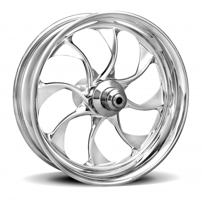 Xtreme Machine Turbo Rear Wheel Chrome 17"X6" 12967716RXTRCH