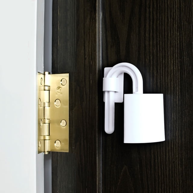 Bisagra de puerta para bebés, 4 piezas, protección contra pellizcos de dedos para bebés, características principales de clase
