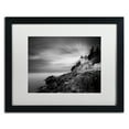 thumbnail image 2 of Moises Levy 'Bass Harbor Lighthouse' Matted Framed Art, 2 of 3
