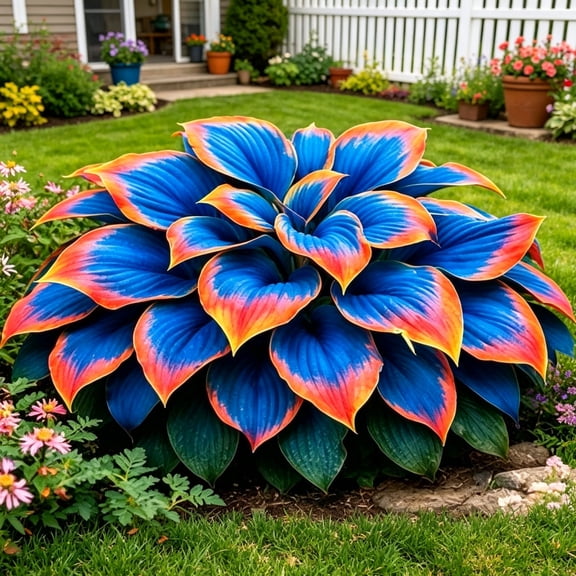 Exquisite Hosta Assortment – Drought Resistant & Air Cleansing – Long Stems for Hanging Planters & Indoor/Outdoor Ornaments