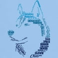 thumbnail image 3 of CafePress - Husky Words T Shirt - Men's Classic Graphic T-Shirt, 3 of 4