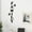 Style B Black, variant on Two butterflies English Letters Family 3D Mirror Wall Stickers Self-Adhesive DIY Acrylic Decals For Living Room Home Decoration