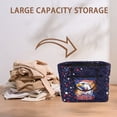 thumbnail image 4 of Yuyamidu 250th Eagle Flag Storage Basket Fabric with Handles Quilted Basket Large Capacity Laundry Basket Portable Folding Storage Nursery Organizer Bin for Clothes Toys, 4 of 6