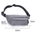 thumbnail image 2 of Fanny Packs para mujer hombre, bolsa de cintura resistente al agua para correr, caminar, trotar, viajar, 2 of 5