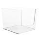 thumbnail image 1 of Caja de almacenamiento de libros transparente multiusos de 1 UNID en contenedor de almacenamiento de libros de plástico, 1 of 5