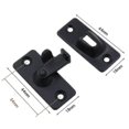thumbnail image 2 of 2pcs 304 Stainless Steel 90 Degree Right Angle Buckle Hook Lock Hook For Sliding Door, 2 of 3