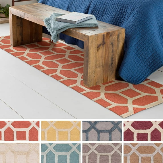 Surya Hand-Tufted Korolevu Wool Rug (2'3 x 8')