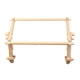 thumbnail image 2 of Bastidor de bordado de madera multifuncional, bastidor de punto de cruz, soporte de costura fácil con soporte, 2 of 8