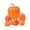 Orange, variant on CaiTeLin Halloween Artificial Foam Pumpkins Mixed Size, Fake Pumpkin Ornament Set with Color Choice Option, Fall Harvest Decor for Table, Mantel, Porch, Home Indoor Display Use