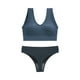 thumbnail image 1 of Ropa interior de mujer sin aros de acero, sujetador deportivo con tirantes, camiseta sin mangas y pantalones, fajas para mujer, 1 of 2