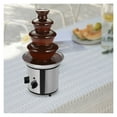 thumbnail image 5 of 4-Tier Chocolate Fountain Machine Electric Chocolate Melting Fountain Machine for Hotels Weddings, 5 of 7