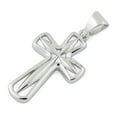 thumbnail image 1 of Religious Cross 925 Sterling Silver Pendant Jewelry, 1 of 2