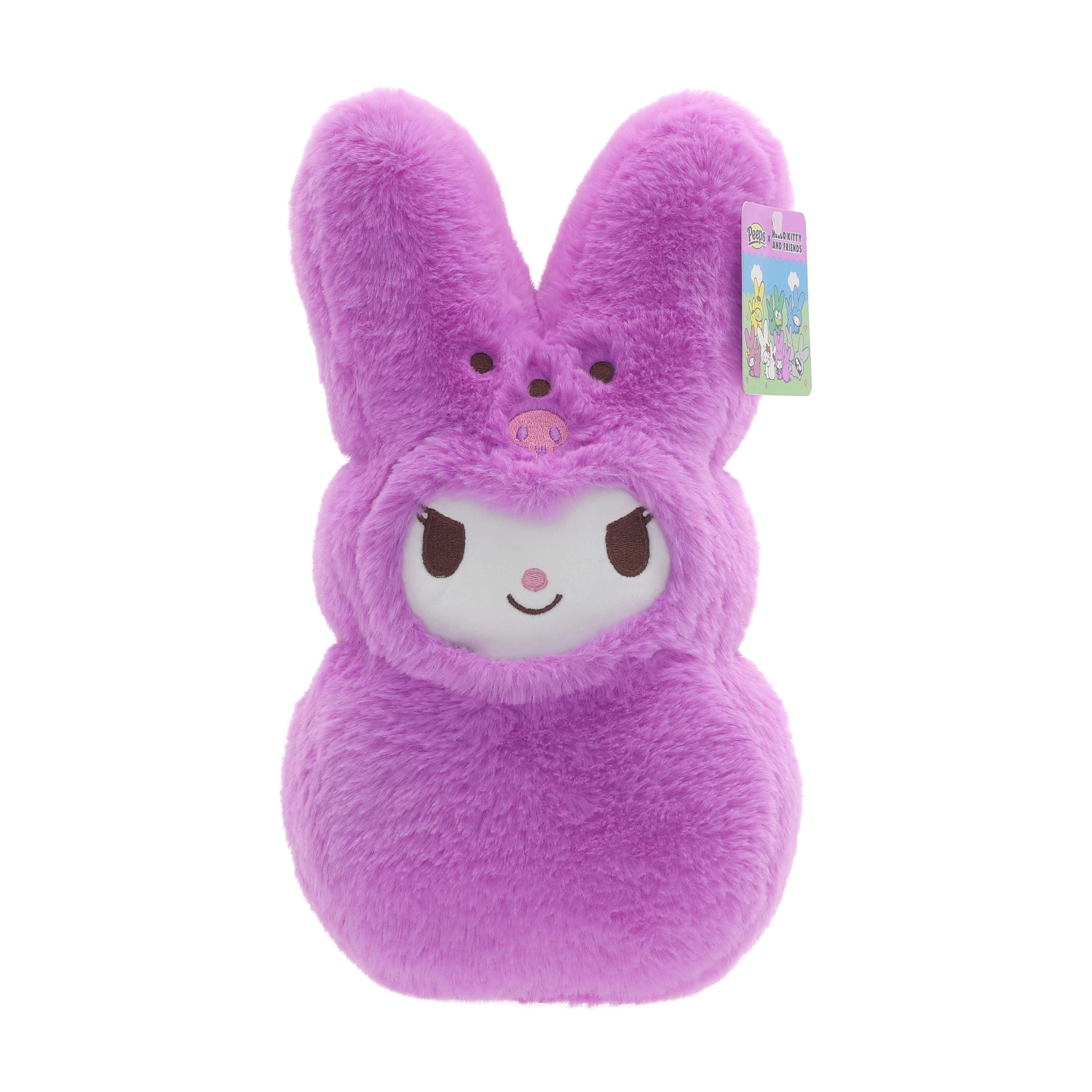 Sanrio® Kuromi™ x PEEPS® Bunny 12-Inch Plush Stuffed Toy for Easter