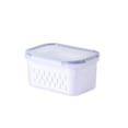 thumbnail image 1 of Czzoypi Fruit Vegetable Storage Containers for Fridge, Large Produce Organizer Bins with Draining Colander & Lid, Airtight Leak-Proof Fresh Containers for Refrigerator Freezer Pantry Organization,, 1 of 6