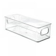 thumbnail image 2 of Stackable Plastic Food Storage Bins - Refrigerator Organizer With Handles For Pantry  Fridge  Freezer  Kitchen  Countertops  Cabinets - Clear Can Organizer, 2 of 6