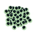 thumbnail image 3 of BESTSKY Glow in The Dark Eyes Googly Wiggle Eyes Sticker Stick on Round Moving Eyes Self 10mm 100pcs, 3 of 7