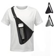 thumbnail image 1 of Bolso Bandolera OSOCE RFID Mochila de Senderismo para Hombre Negra, 1 of 8