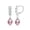 Silver+Light purple, variant on BAMIKI Elegant S925 Sterling Silver (14K Gold-Plated) White Pearl Clip-On Earrings, featuring a hypoallergenic clasp and set with 5A-grade cubic zirconia and lustrous teardrop-shaped pearls—stylish w
