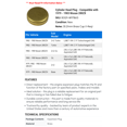 thumbnail image 2 of Cylinder Head Plug - Compatible with 1979 - 1983 Nissan 280ZX 1980 1981 1982, 2 of 2