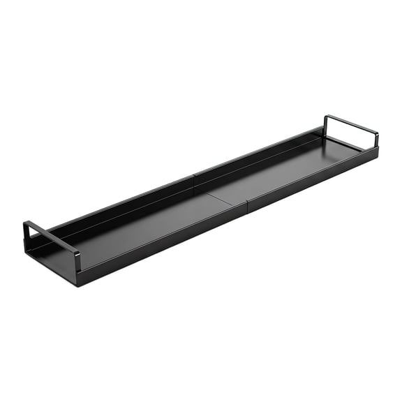 (16 to 30 Inches) Extendable Stainless Steel Over the Stove Shelf for Back of Stove Magnetic Stove Top Shelf for Kitchen Stove – Over the Stove Spice Rack Shelf